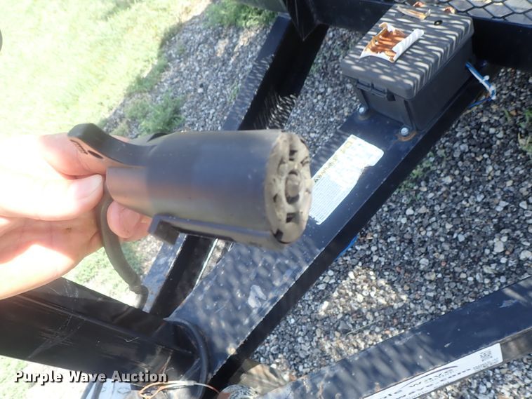 image for item DI4651 2014 102 Ironworks landscape utility trailer