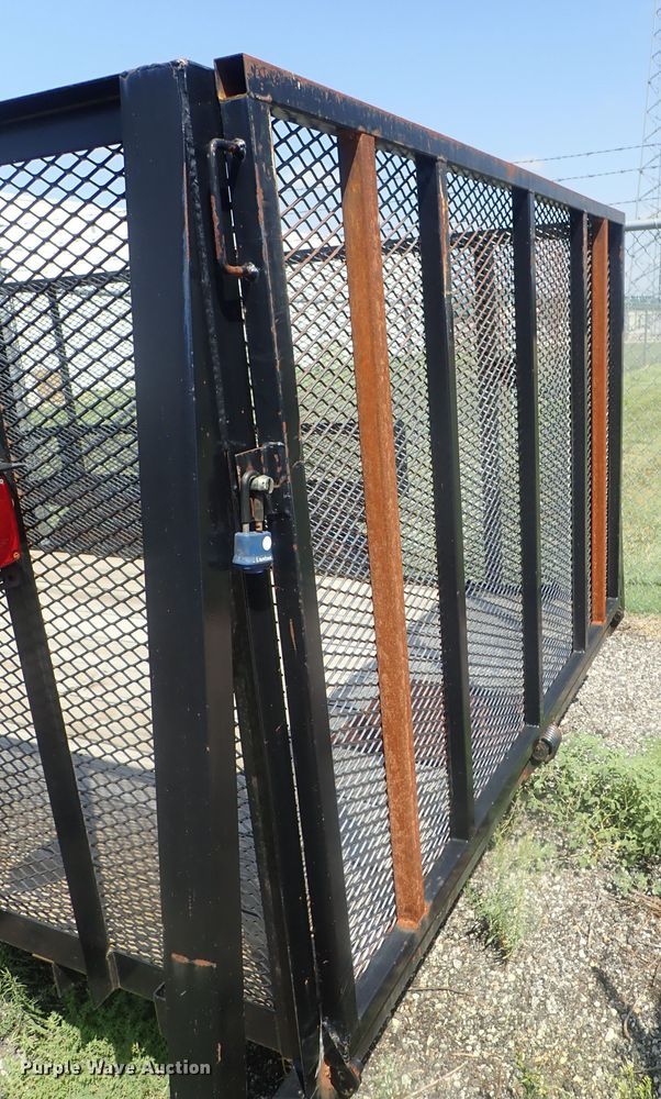 image for item DI4651 2014 102 Ironworks landscape utility trailer