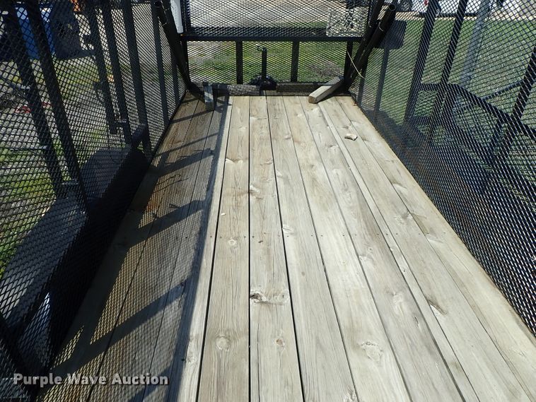 image for item DI4651 2014 102 Ironworks landscape utility trailer