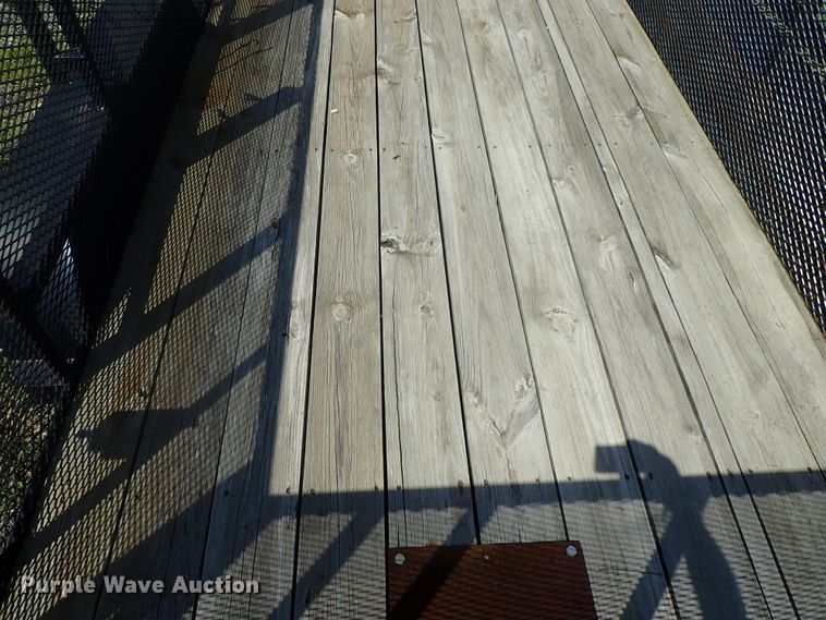 image for item DI4651 2014 102 Ironworks landscape utility trailer