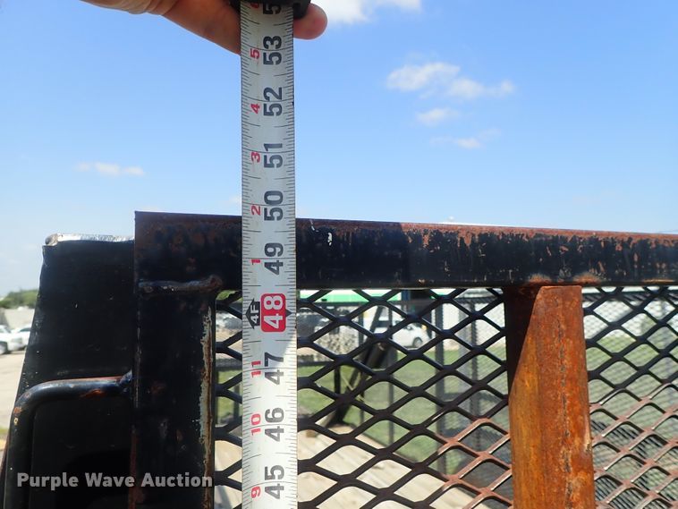 image for item DI4651 2014 102 Ironworks landscape utility trailer