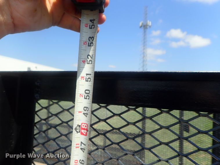 image for item DI4651 2014 102 Ironworks landscape utility trailer