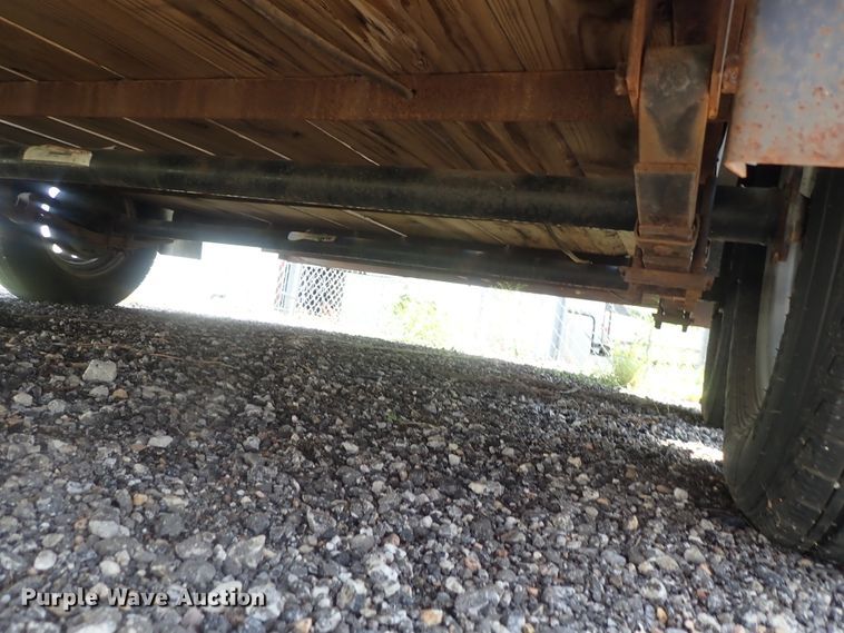 image for item DI4651 2014 102 Ironworks landscape utility trailer