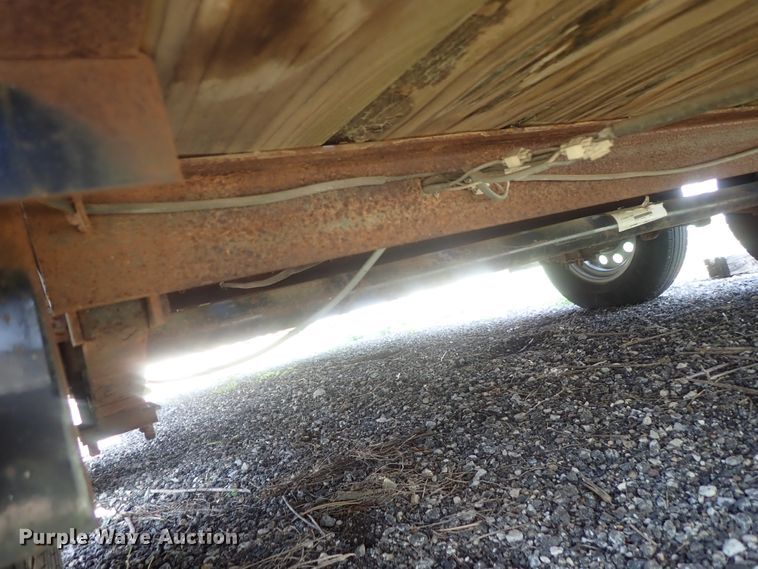 image for item DI4651 2014 102 Ironworks landscape utility trailer