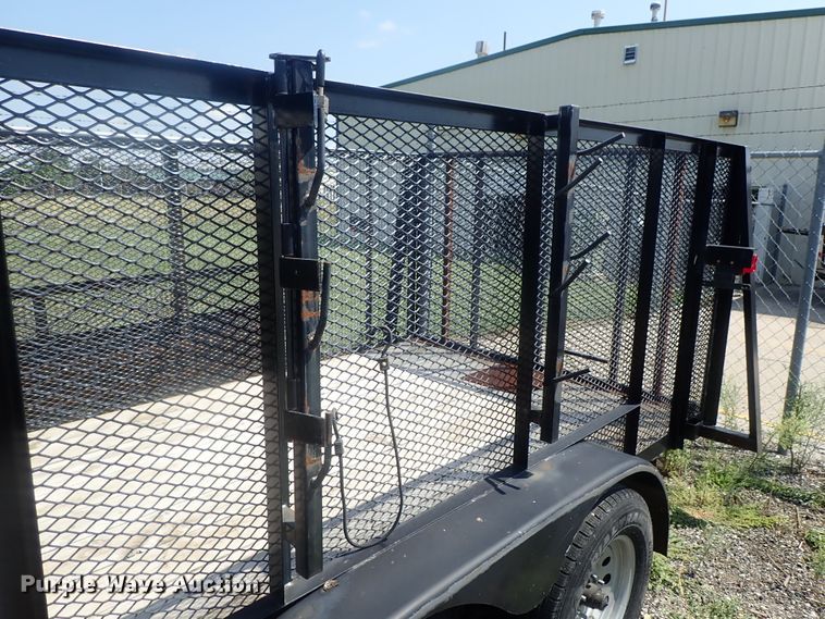 image for item DI4651 2014 102 Ironworks landscape utility trailer