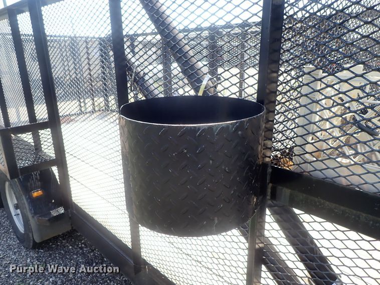 image for item DI4651 2014 102 Ironworks landscape utility trailer