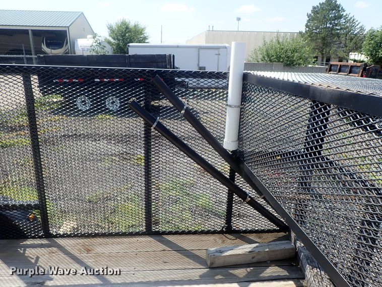 image for item DI4651 2014 102 Ironworks landscape utility trailer