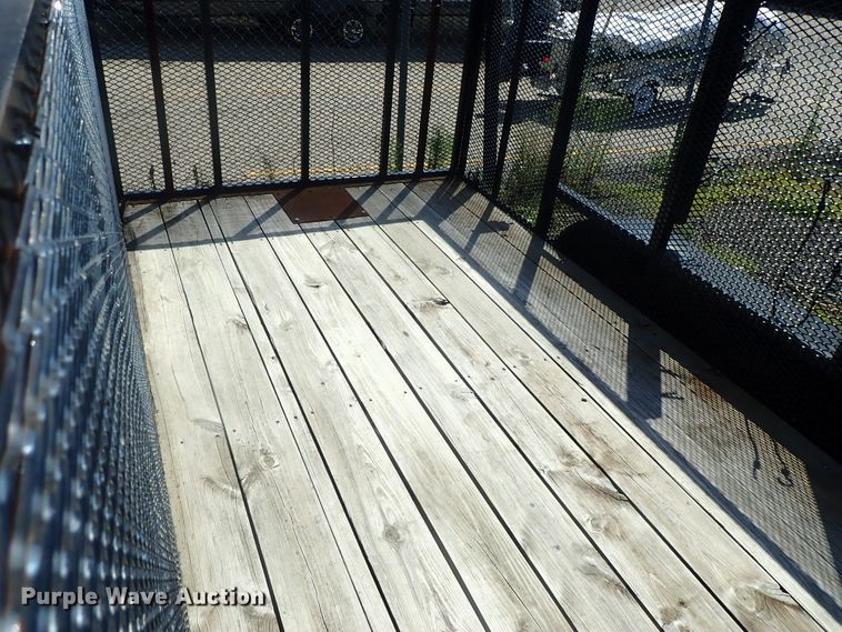 image for item DI4651 2014 102 Ironworks landscape utility trailer