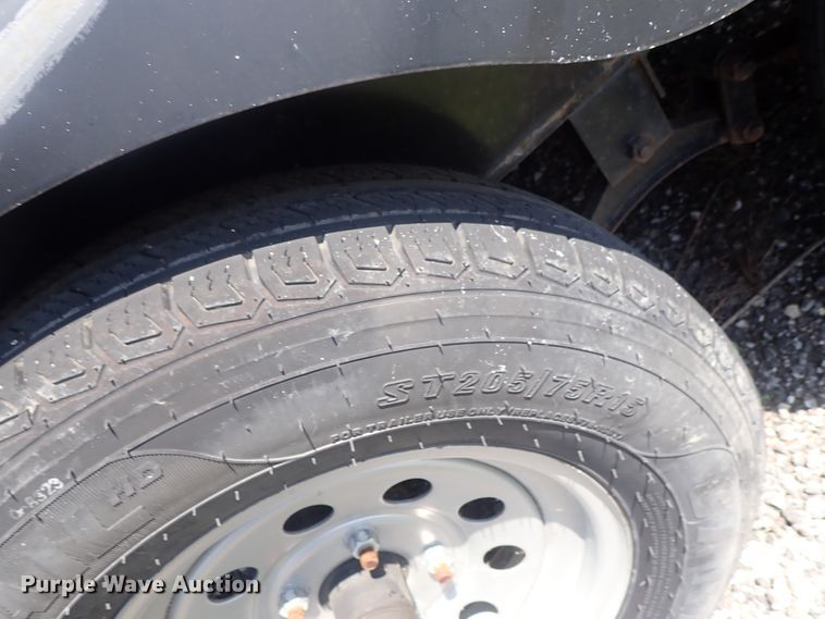 image for item DI4651 2014 102 Ironworks landscape utility trailer