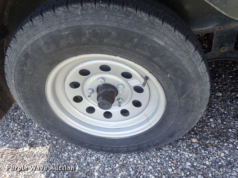 image for item DI4651 2014 102 Ironworks landscape utility trailer