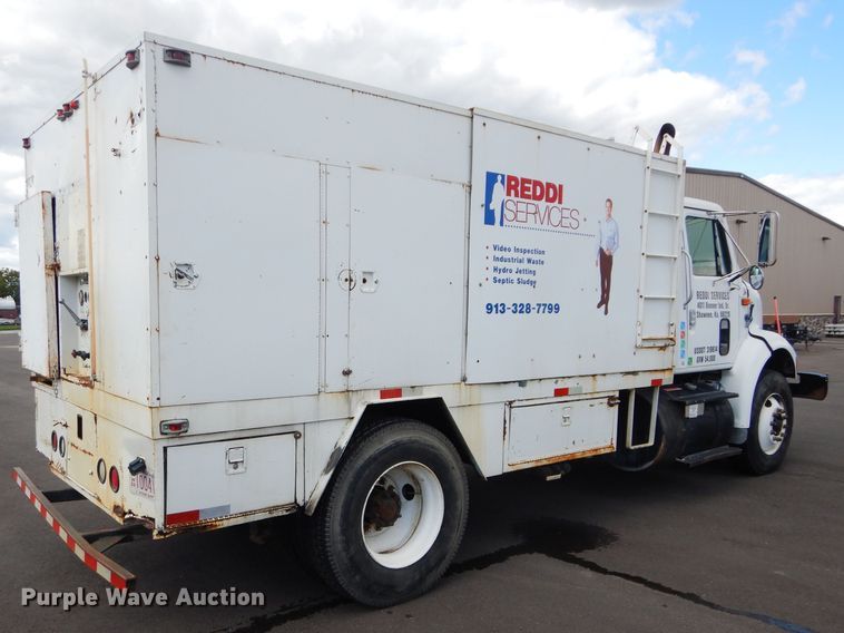 image for item DI8307 1998 International 8100  sewer jetter truck
