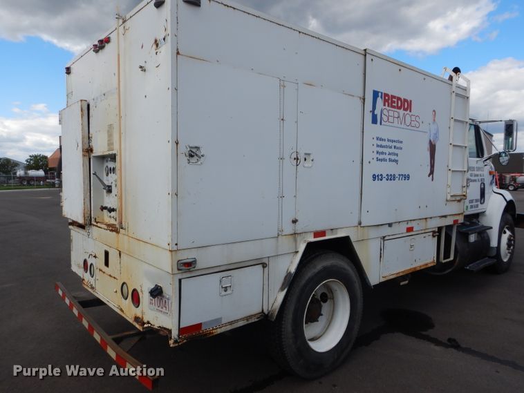 image for item DI8307 1998 International 8100  sewer jetter truck