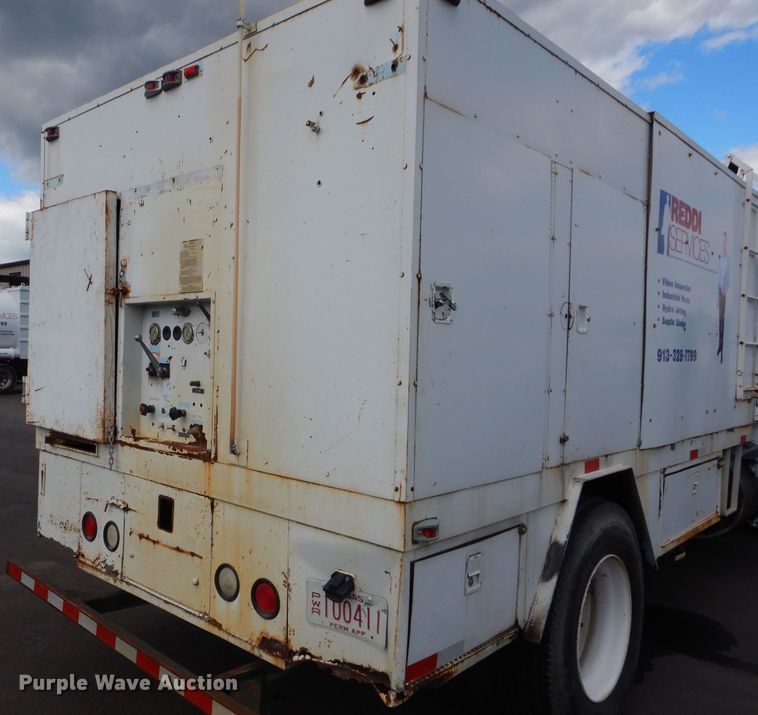 image for item DI8307 1998 International 8100  sewer jetter truck