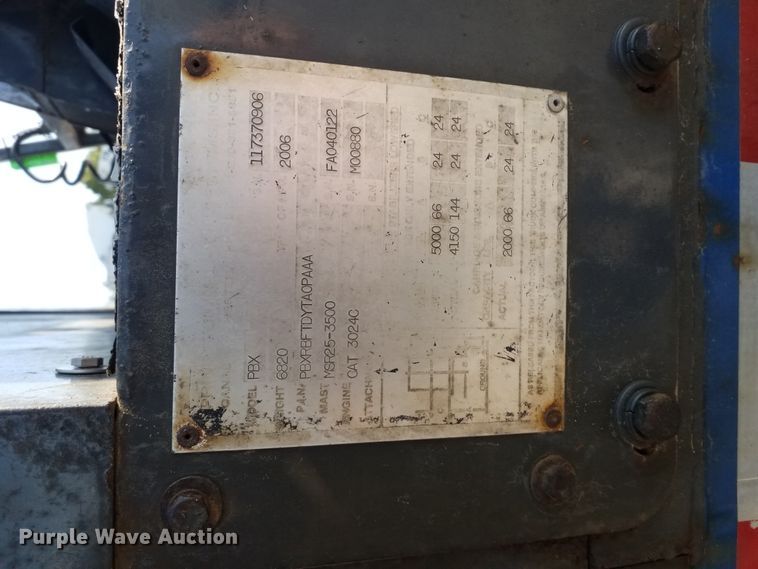 image for item DI8313 2006 Princeton PBX  piggyback forklift