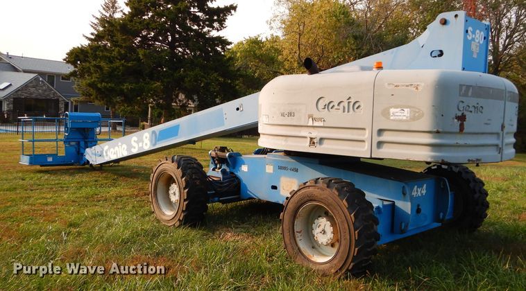 image for item DI8314 2005 Genie S80  boom lift