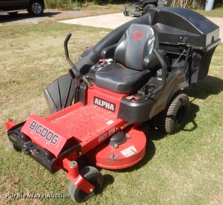 image for item DJ2039 Big Dog 935981 ZTR lawn mower