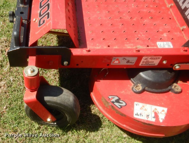 image for item DJ2039 Big Dog 935981 ZTR lawn mower