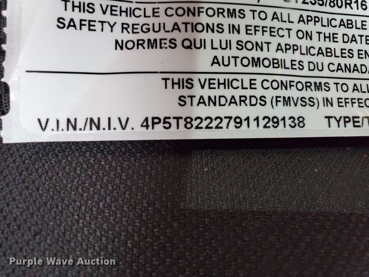 image for item DX9243 2009 PJ Trailer T8222 tilt deck equipment trailer