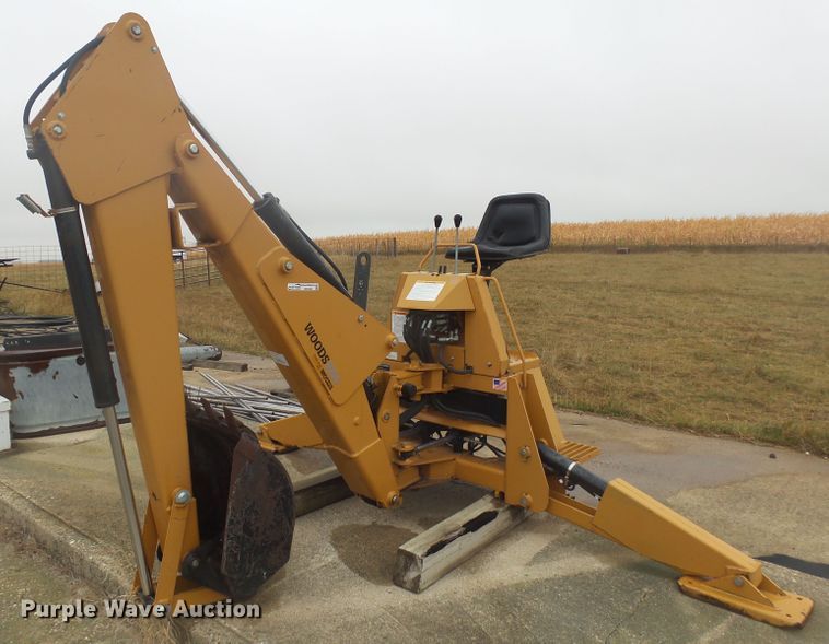 Woods BH1050 backhoe bucket in Sibley, IA Item DX9244 sold Purple Wave