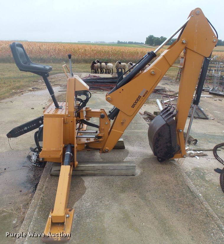 Woods BH1050 backhoe bucket in Sibley, IA Item DX9244 sold Purple Wave