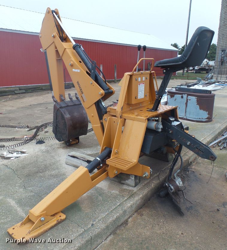 Woods BH1050 backhoe bucket in Sibley, IA Item DX9244 sold Purple Wave