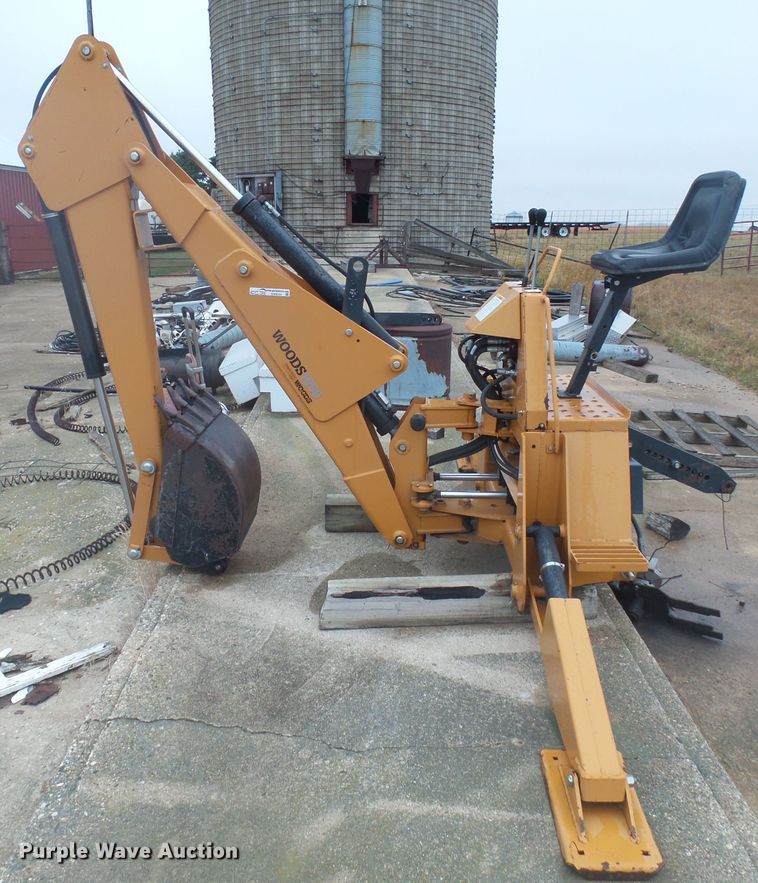 Woods BH1050 backhoe bucket in Sibley, IA Item DX9244 sold Purple Wave