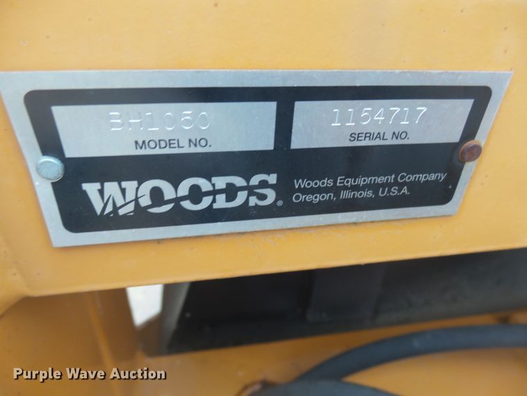 image for item DX9244 Woods BH1050 backhoe bucket