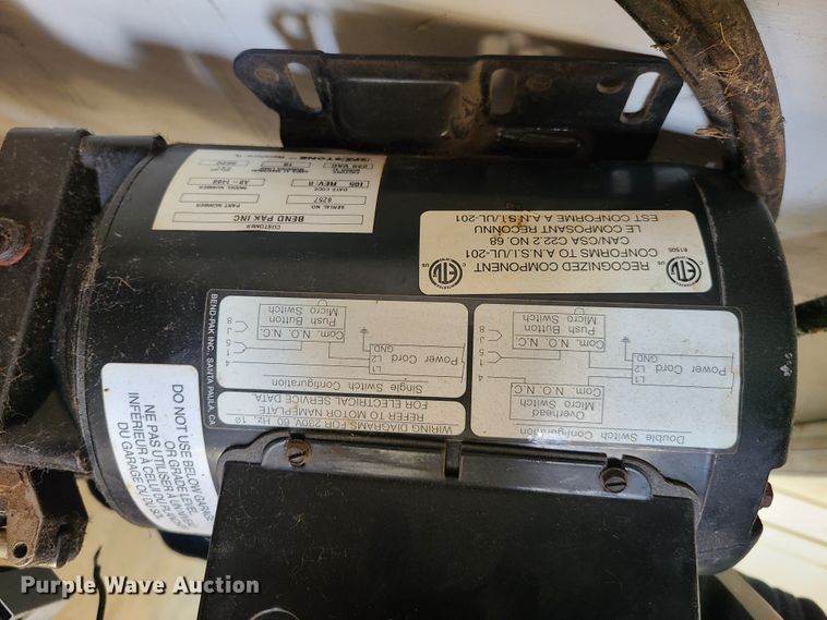 image for item DY9935 Bend Pak PR-12FTA two post automotive lift