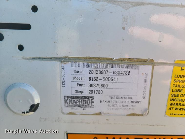 image for item DY9948 2013 Ford F550 Super Duty  utility truck