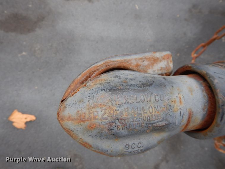 image for item FR9035 1998 Starlight utility trailer