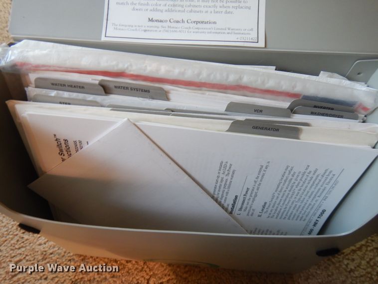 image for item FR9060 2000 Knight Monaco  RV