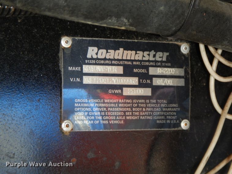 image for item FR9060 2000 Knight Monaco  RV