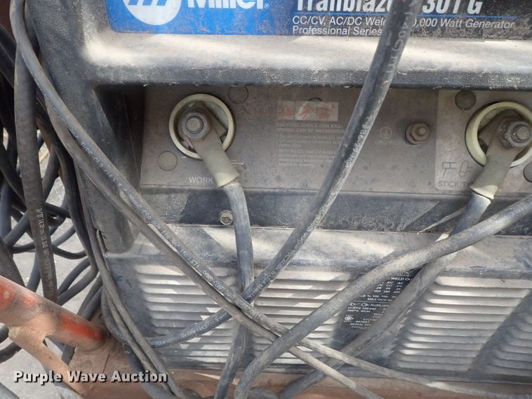 image for item GL9373 Miller Trailblazer 301G welder/generator