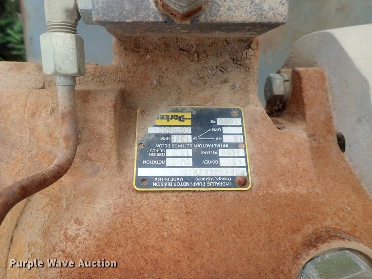 image for item GL9374 Parker hydraulic pump