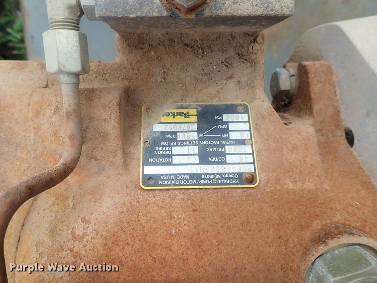 image for item GL9374 Parker hydraulic pump