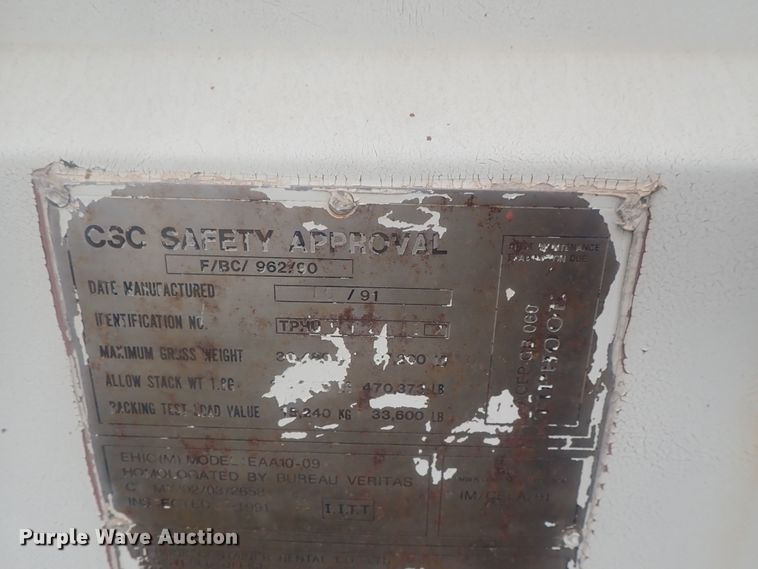 image for item GL9376 Shipping container