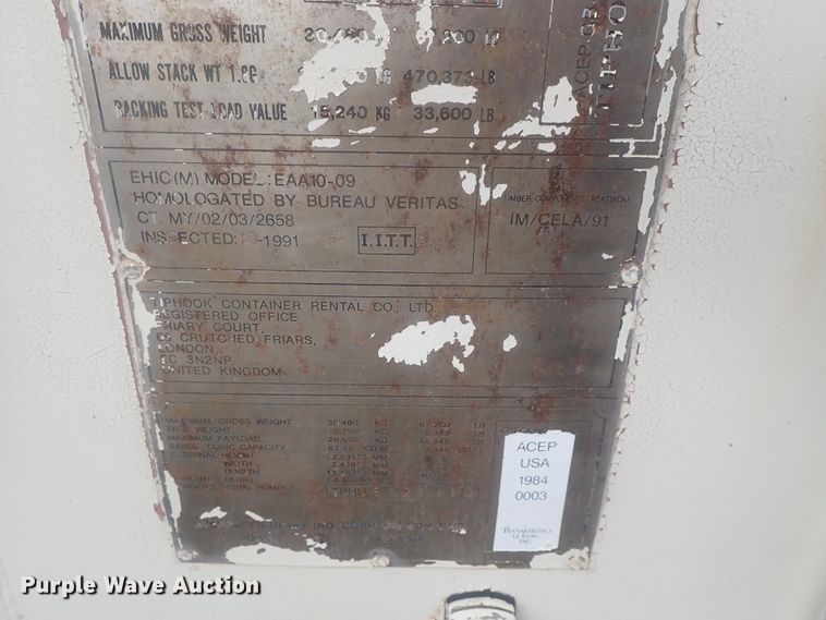 image for item GL9376 Shipping container