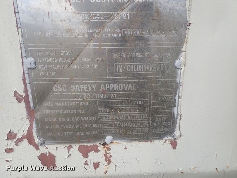 image for item GL9377 Shipping container