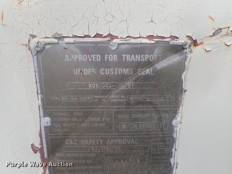 image for item GL9377 Shipping container