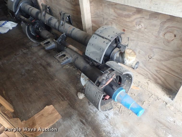 image for item GL9378 (2) trailer axles