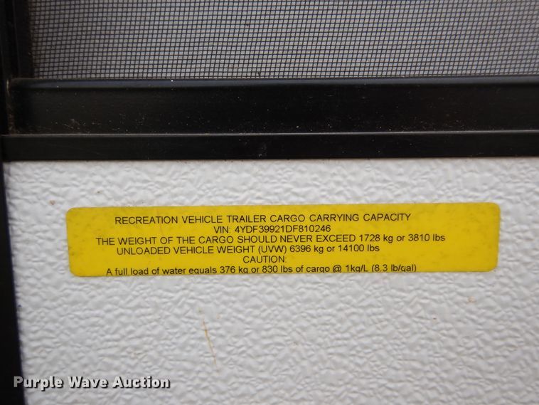 image for item GM9176 2013 Keystone Fuzion  camper