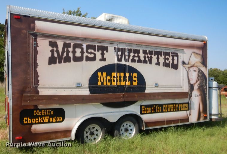 image for item HB9419 2012 Southwest concession trailer