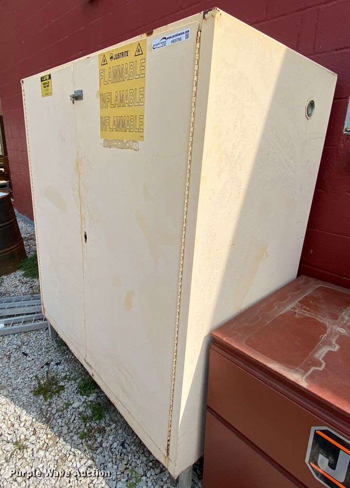 image for item HE9795 Justrite combustible liquid storage cabinet