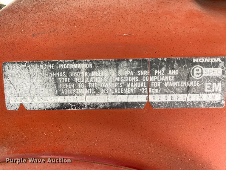 image for item HE9797 Engle WU air compressor