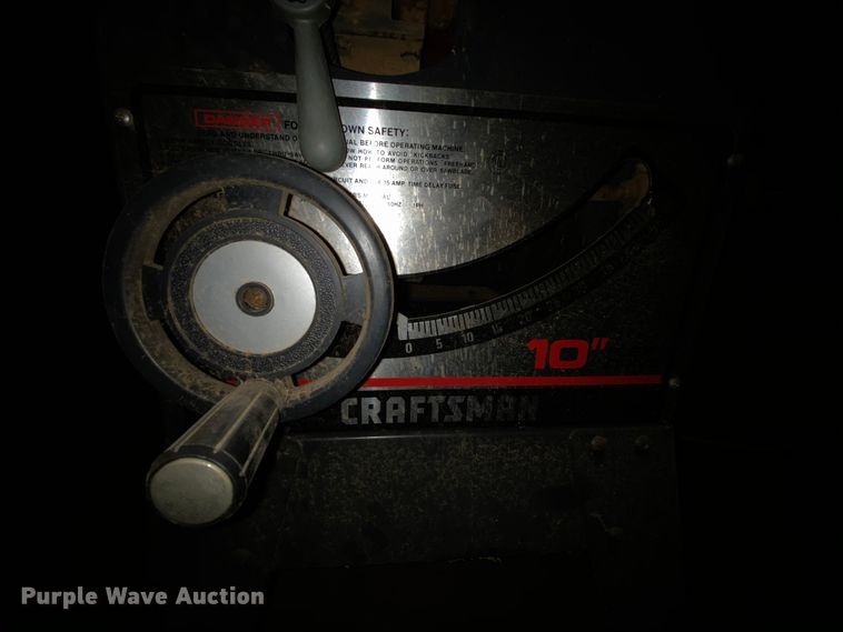 image for item HE9802 Craftsman 113.241680 table saw