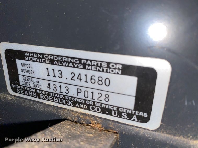 image for item HE9802 Craftsman 113.241680 table saw