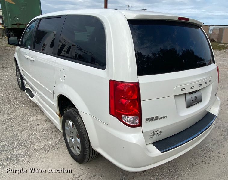 image for item HE9812 2012 Dodge Grand Caravan  Amerivan handicap accessible van
