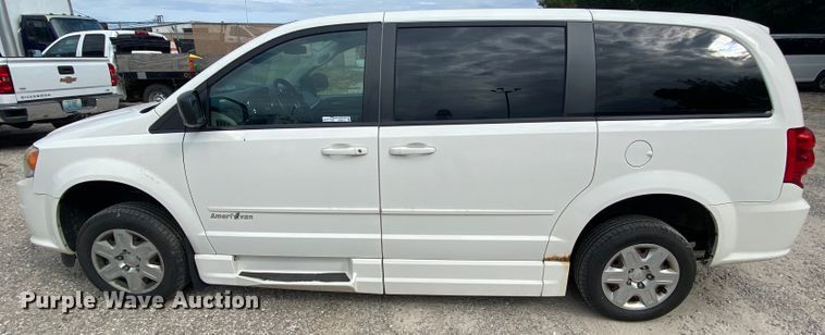 image for item HE9812 2012 Dodge Grand Caravan  Amerivan handicap accessible van