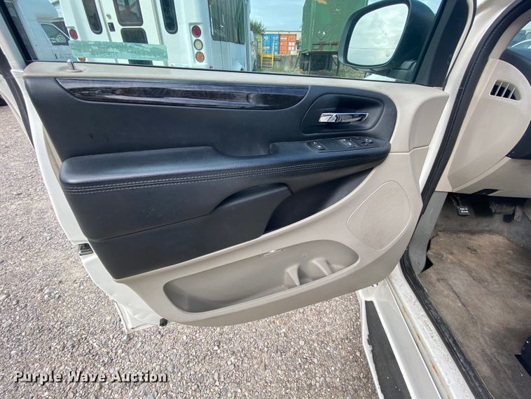 image for item HE9812 2012 Dodge Grand Caravan  Amerivan handicap accessible van