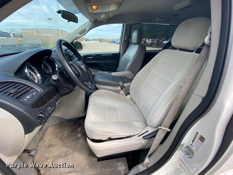 image for item HE9812 2012 Dodge Grand Caravan  Amerivan handicap accessible van